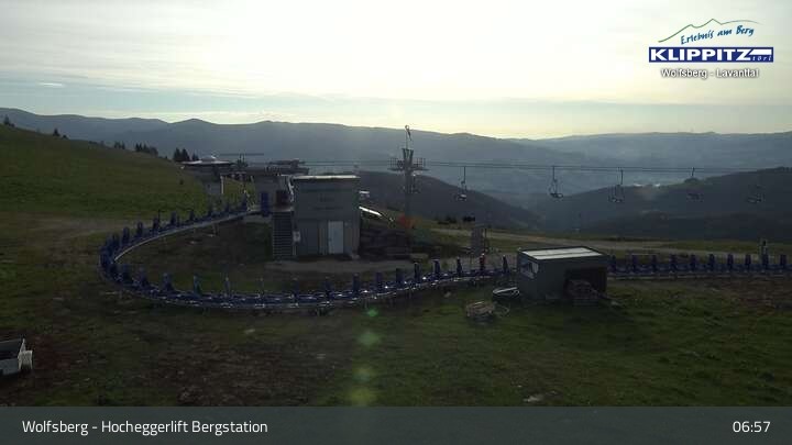 Archiv Foto Webcam Wolfsberg - Hocheggerlift Berg