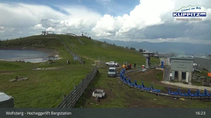 Archiv Foto Webcam Wolfsberg - Hocheggerlift Berg