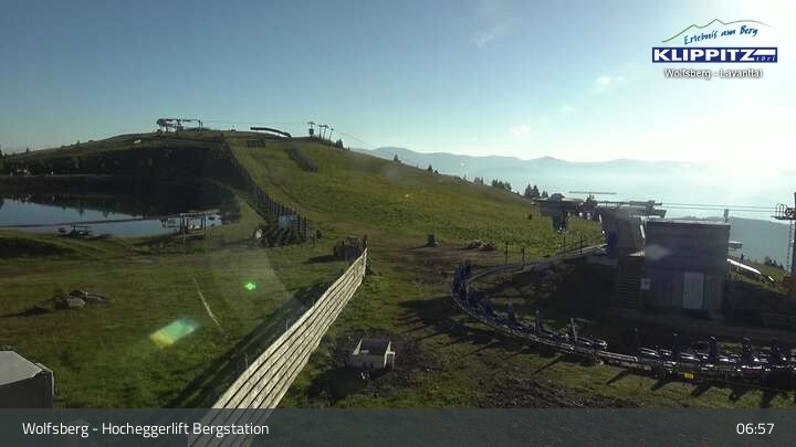 Archiv Foto Webcam Wolfsberg - Hocheggerlift Berg