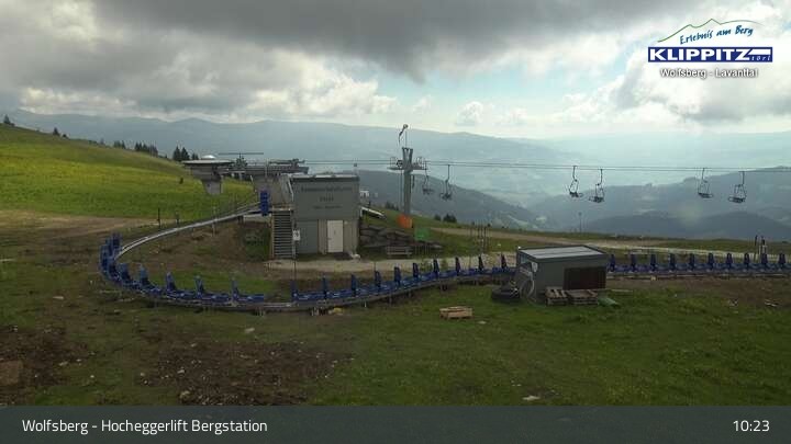 Archiv Foto Webcam Wolfsberg - Hocheggerlift Berg