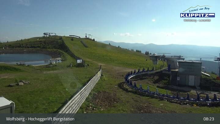 Archived image Webcam Wolfsberg - Hocheggerlift Top