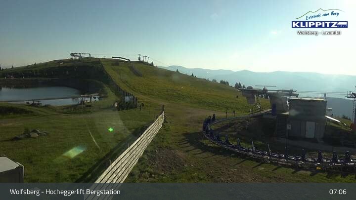Archiv Foto Webcam Wolfsberg - Hocheggerlift Berg