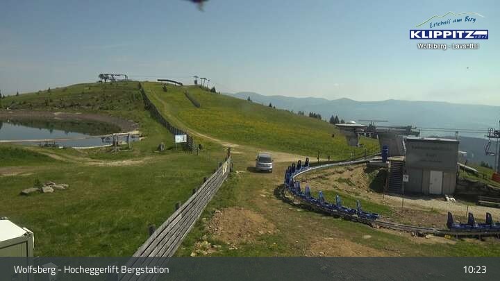 Archiv Foto Webcam Wolfsberg - Hocheggerlift Berg