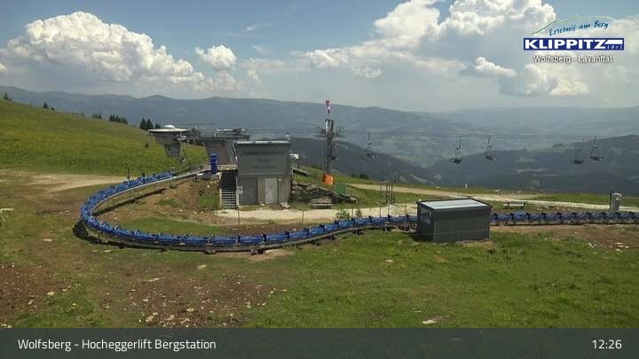 Archived image Webcam Wolfsberg - Hocheggerlift Top