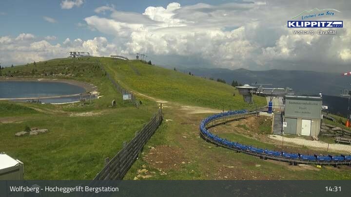Archived image Webcam Wolfsberg - Hocheggerlift Top