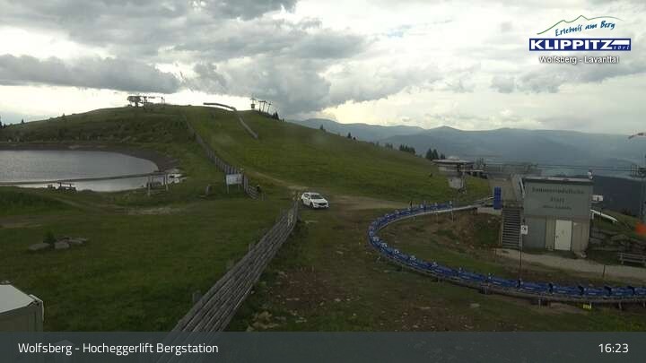 Archived image Webcam Wolfsberg - Hocheggerlift Top