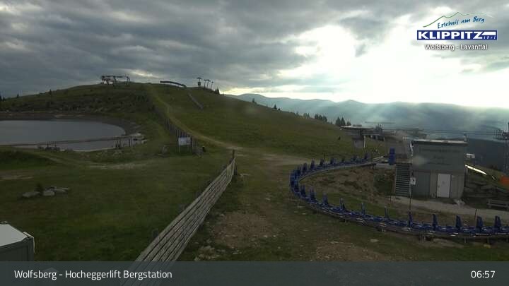 Archiv Foto Webcam Wolfsberg - Hocheggerlift Berg