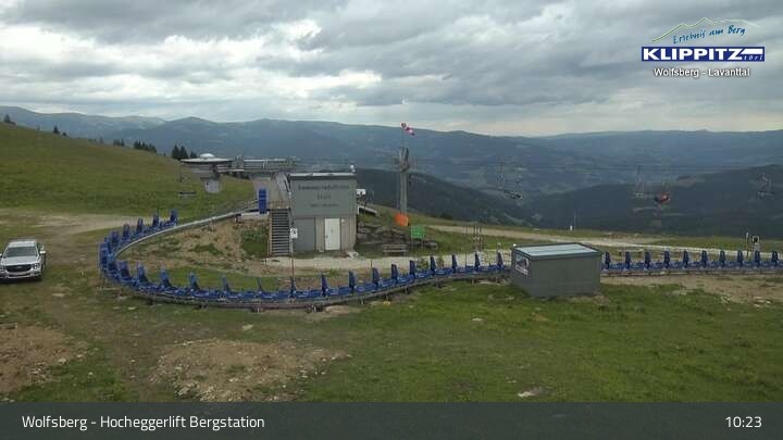 Archiv Foto Webcam Wolfsberg - Hocheggerlift Berg