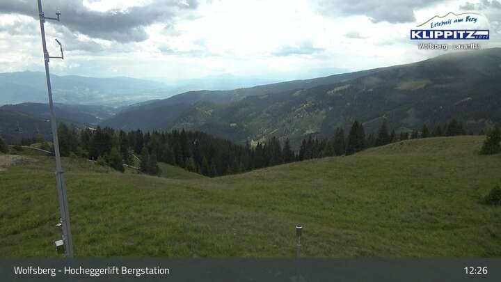 Archiv Foto Webcam Wolfsberg - Hocheggerlift Berg
