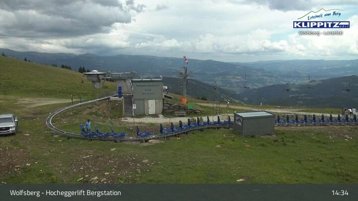 Archiv Foto Webcam Wolfsberg - Hocheggerlift Berg