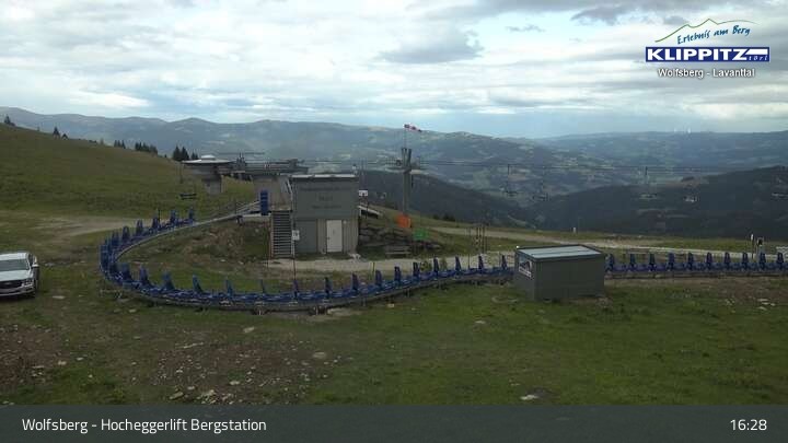 Archiv Foto Webcam Wolfsberg - Hocheggerlift Berg