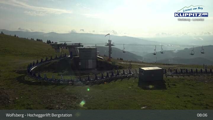 Archiv Foto Webcam Wolfsberg - Hocheggerlift Berg
