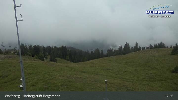 Archiv Foto Webcam Wolfsberg - Hocheggerlift Berg