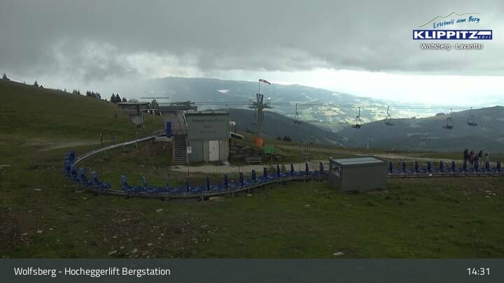 Archiv Foto Webcam Wolfsberg - Hocheggerlift Berg