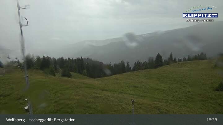 Archiv Foto Webcam Wolfsberg - Hocheggerlift Berg