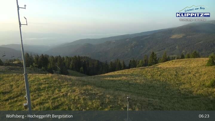 Archiv Foto Webcam Wolfsberg - Hocheggerlift Berg