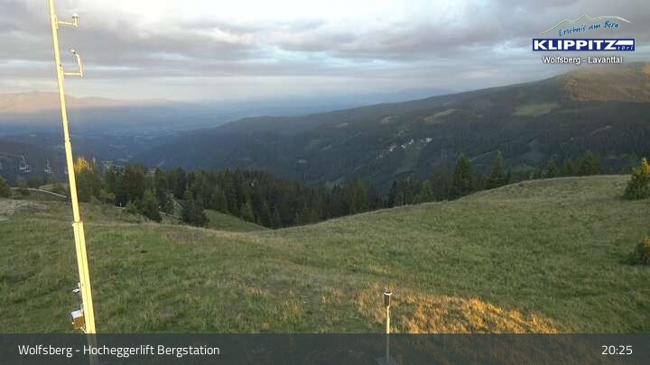 Archiv Foto Webcam Wolfsberg - Hocheggerlift Berg