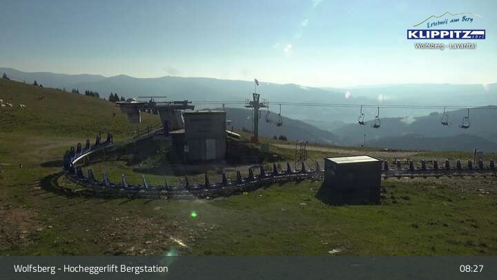 Archiv Foto Webcam Wolfsberg - Hocheggerlift Berg