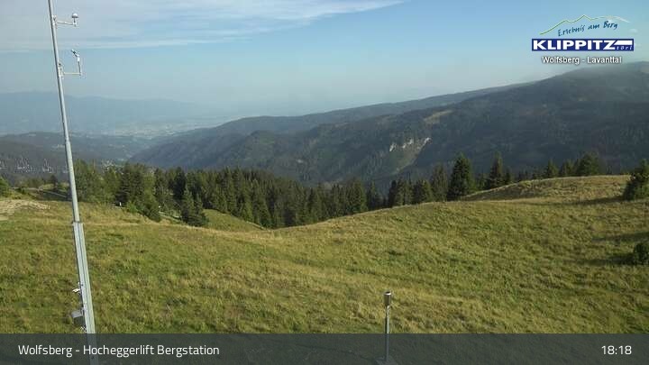 Archiv Foto Webcam Wolfsberg - Hocheggerlift Berg