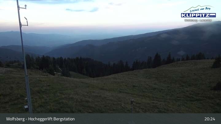 Archiv Foto Webcam Wolfsberg - Hocheggerlift Berg