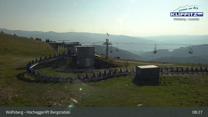 Archiv Foto Webcam Wolfsberg - Hocheggerlift Berg