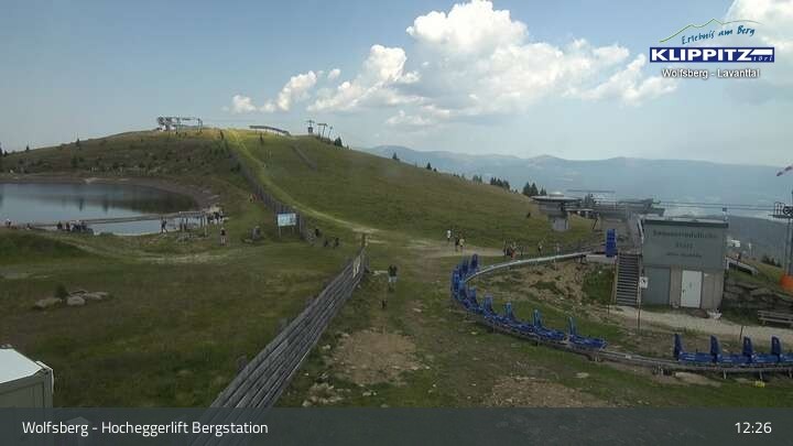 Archiv Foto Webcam Wolfsberg - Hocheggerlift Berg