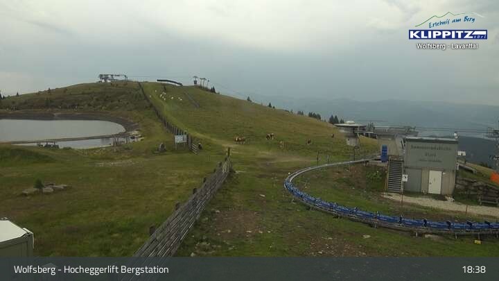 Archiv Foto Webcam Wolfsberg - Hocheggerlift Berg