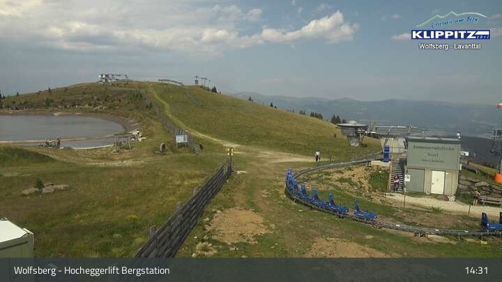 Archiv Foto Webcam Wolfsberg - Hocheggerlift Berg