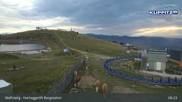 Archiv Foto Webcam Wolfsberg - Hocheggerlift Berg