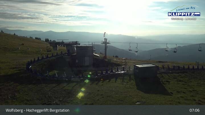 Archiv Foto Webcam Wolfsberg - Hocheggerlift Berg