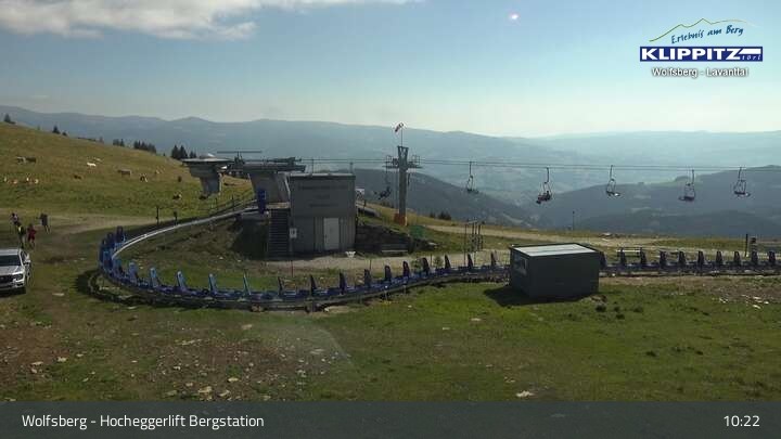 Archiv Foto Webcam Wolfsberg - Hocheggerlift Berg