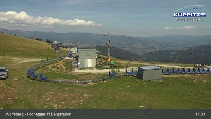 Archiv Foto Webcam Wolfsberg - Hocheggerlift Berg