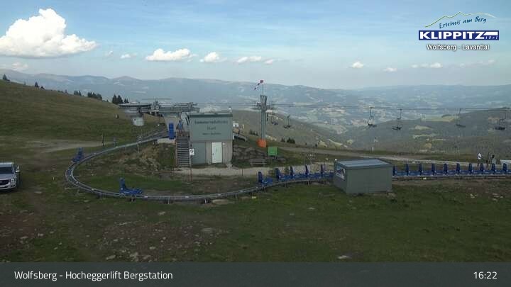 Archiv Foto Webcam Wolfsberg - Hocheggerlift Berg