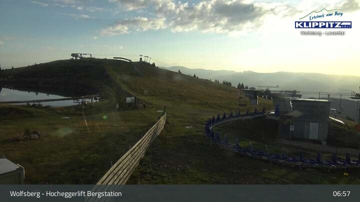 Archiv Foto Webcam Wolfsberg - Hocheggerlift Berg