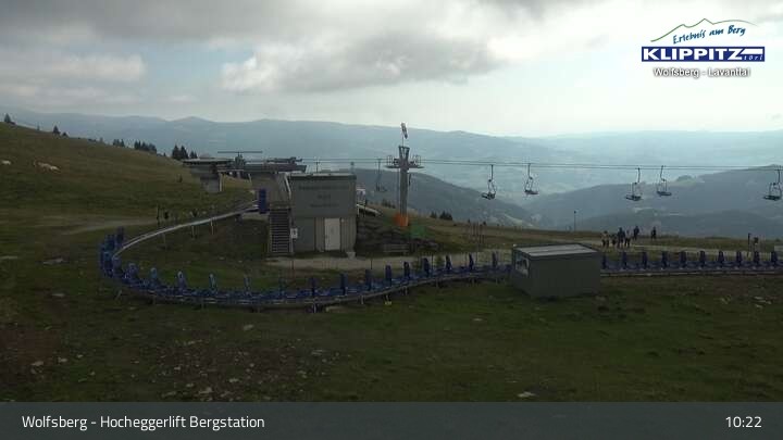 Archiv Foto Webcam Wolfsberg - Hocheggerlift Berg