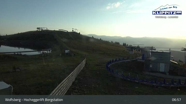 Archiv Foto Webcam Wolfsberg - Hocheggerlift Berg