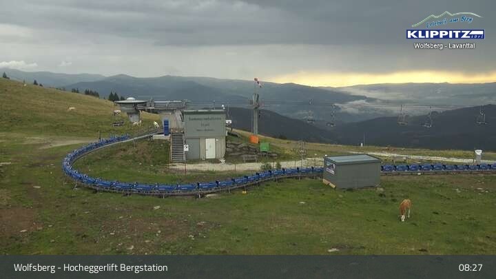 Archiv Foto Webcam Wolfsberg - Hocheggerlift Berg