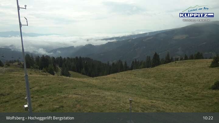 Archiv Foto Webcam Wolfsberg - Hocheggerlift Berg