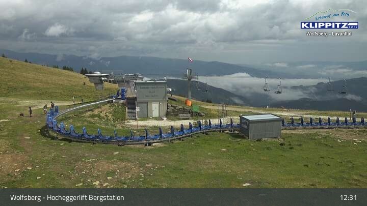 Archiv Foto Webcam Wolfsberg - Hocheggerlift Berg