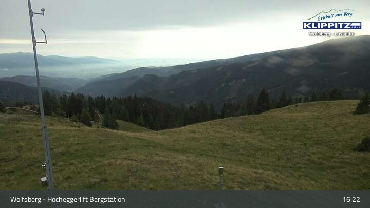 Archiv Foto Webcam Wolfsberg - Hocheggerlift Berg
