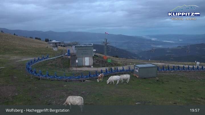 Archiv Foto Webcam Wolfsberg - Hocheggerlift Berg