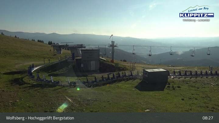 Archiv Foto Webcam Wolfsberg - Hocheggerlift Berg
