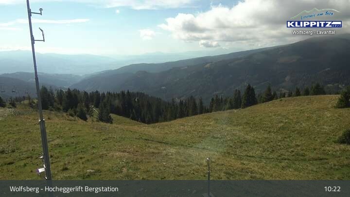 Archiv Foto Webcam Wolfsberg - Hocheggerlift Berg