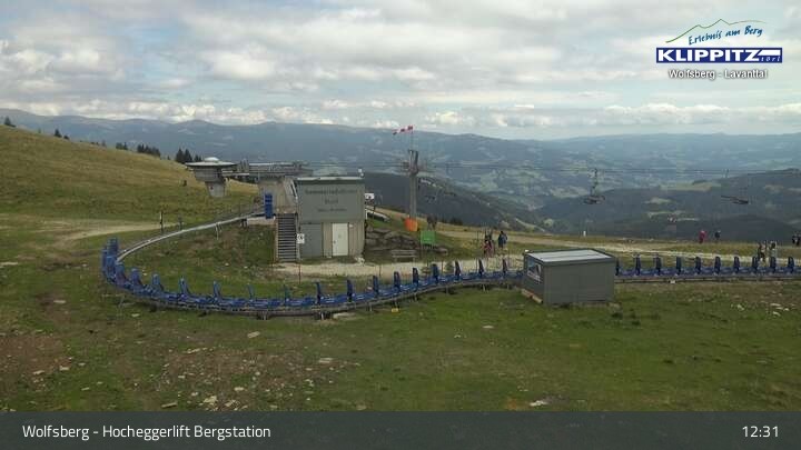 Archiv Foto Webcam Wolfsberg - Hocheggerlift Berg