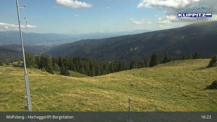 Archiv Foto Webcam Wolfsberg - Hocheggerlift Berg
