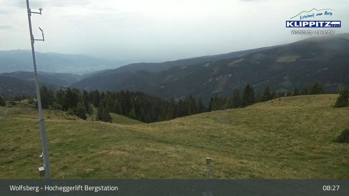 Archiv Foto Webcam Wolfsberg - Hocheggerlift Berg