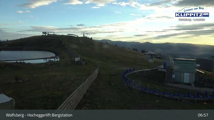 Archiv Foto Webcam Wolfsberg - Hocheggerlift Berg