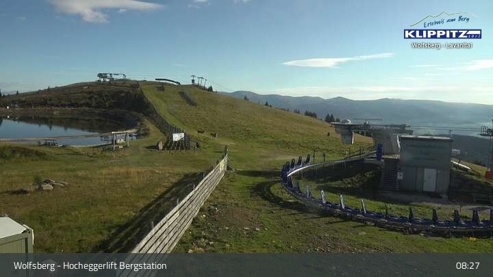 Archiv Foto Webcam Wolfsberg - Hocheggerlift Berg