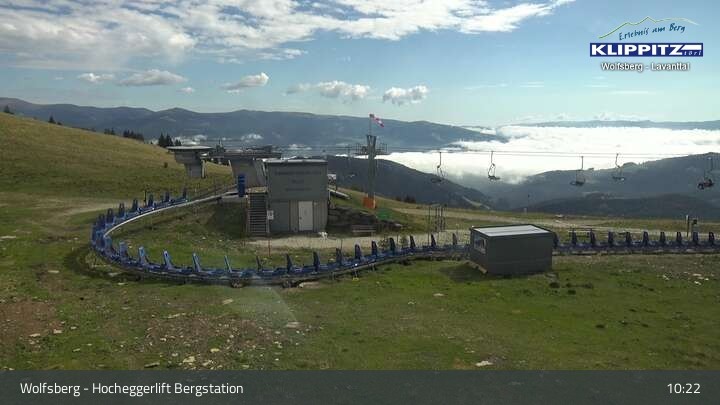 Archiv Foto Webcam Wolfsberg - Hocheggerlift Berg