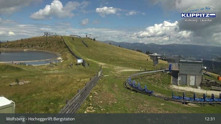 Archiv Foto Webcam Wolfsberg - Hocheggerlift Berg